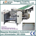 Maquina Encoladora Automatic con Alimentador HM-650A